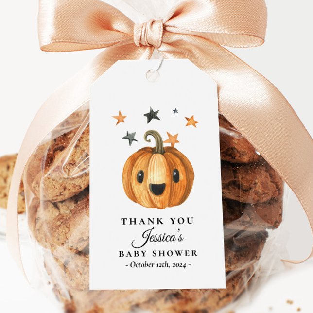 Little Boo Halloween Baby Shower Favour Tag (Creator Uploaded)
