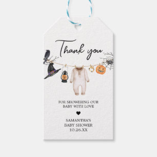 Little Boo Halloween Baby Shower Favour Tags