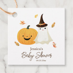 Little Boo Halloween Baby Shower  Favour Tags