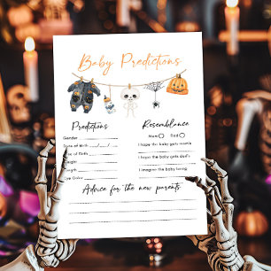 Little Boo Halloween Clothesline Baby Predictions