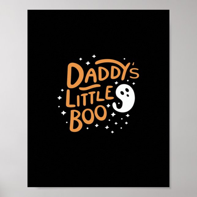 Little Boo Halloween Print Design (Front)