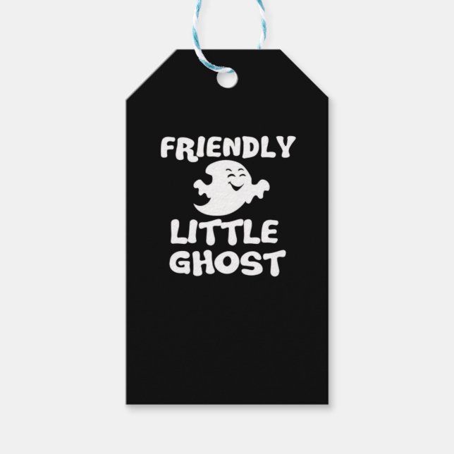 Little Boo Halloween Print  Gift Tags (Front)
