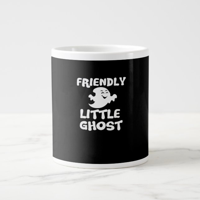 Little Boo Halloween Print  Large Coffee Mug (Front)