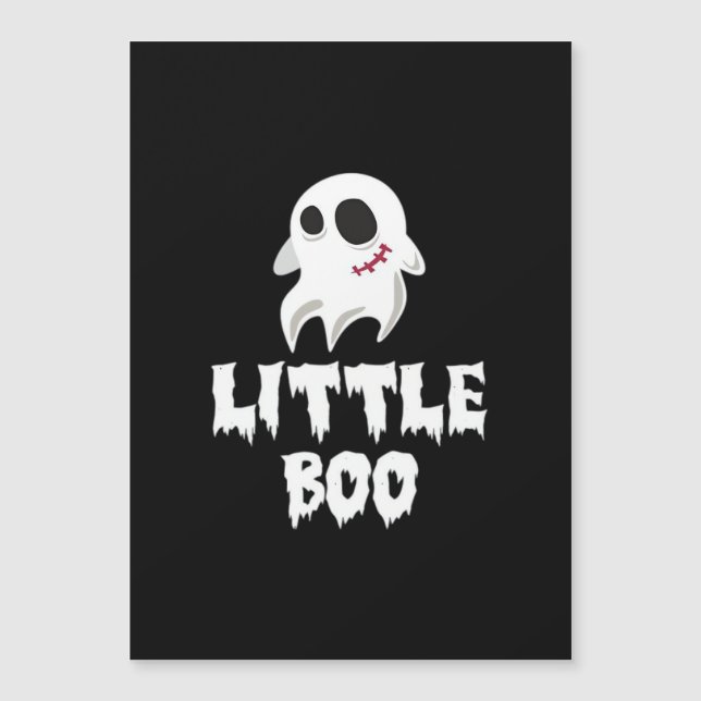 Little Boo In Halloween Cool Graphic (Front)