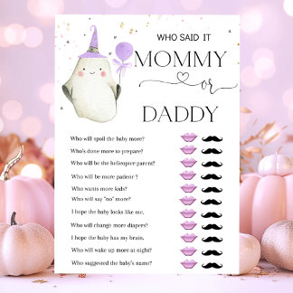 Little Boo is almost due Baby shower games