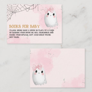 Little Boo Is Almost Due books for baby Enclosure Card