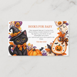 Little Boo is Almost Due Halloween Books for Baby Enclosure Card