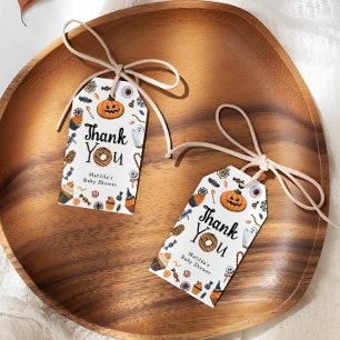 Little Boo is almost due Halloween Gift Tags