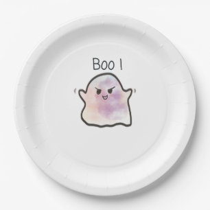 Little Boo Is Cheeky Funny Meme Paper Plate
