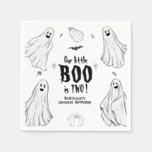 Little Boo Is Two Halloween 2nd Birthday