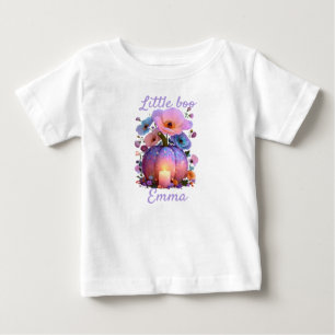 Little Boo Personalised Girl Halloween T-Shirt