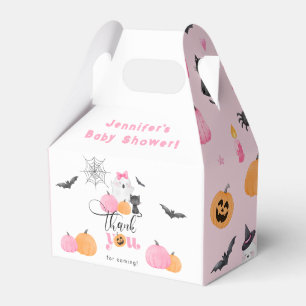 Little Boo Pink Girl Baby Shower Favour Box