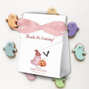 Little Boo Pumpkin Halloween Baby Shower Favour Box