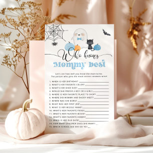 Little boo Who knows mummy best shower game