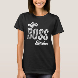 Little Boss Brother Baby Children Toddler Boy Fath T-Shirt