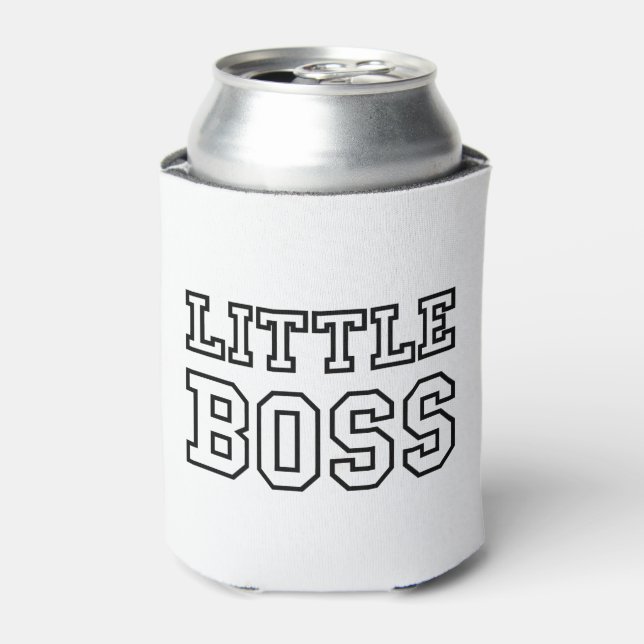 LITTLE BOSS CAN COOLER (Can Front)