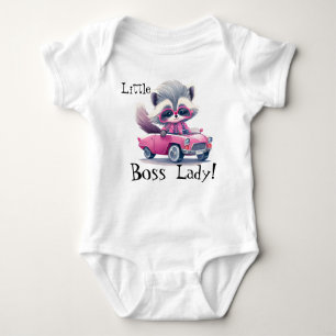 Little Boss Lady  Baby Bodysuit