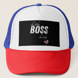 Little Boss Lady Baby Children Toddler Girl Short Trucker Hat