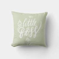 Little Boss Modern Calligraphy Mint Green