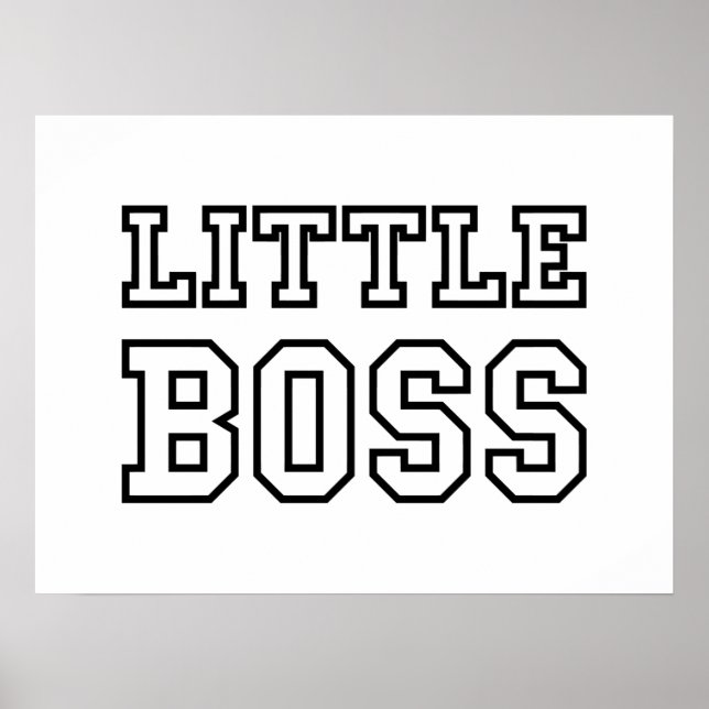 LITTLE BOSS POSTER (Front)