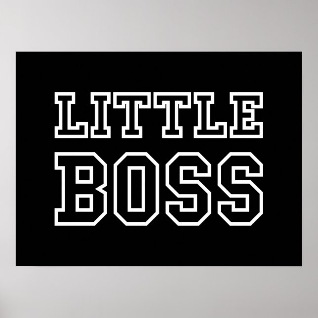 LITTLE BOSS POSTER (Front)