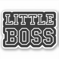 LITTLE BOSS STICKER