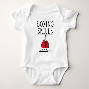 Little Boxer Baby - Boxing Skills - Punching Baby Bodysuit