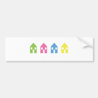Little Boxes Bumper Sticker