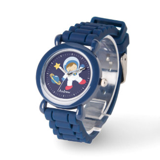 Little Boy Astronaut Personalised Watch