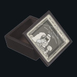 Little Boy at the Manger-Merry Christmas Keepsake Box<br><div class="desc">Little Boy kneels down in the manger at the sight of Mary holding baby Jesus and Joseph sitting alongside of them.  Our 2016 Christmas card features the quote of David A. Carrizales illustrated by Christie Black</div>