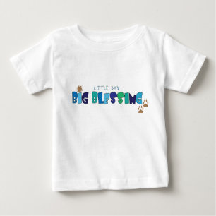 Little Boy, Big Blessing Christian baby t-shirt