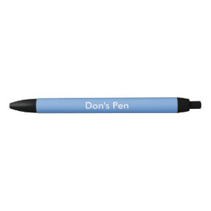 Little Boy Blue Personalised Black Ink Pen
