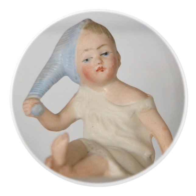 Little Boy Ceramic Knob (Front)