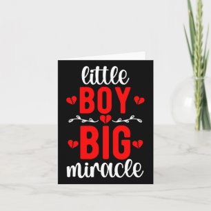 Little Boy Chd Warrior Congenital Heart Disease Card