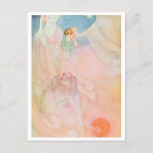 Little Boy in a Dream Dorothy Lathrop Postcard