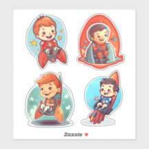 Little Boy in a Rocket | Science & Space