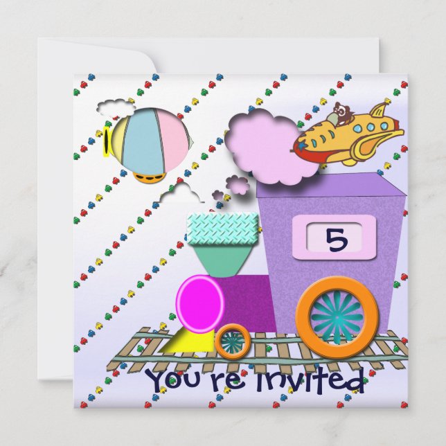 Little Boy Invitation (Front)