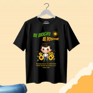 Little boy with sunflowers T-Shirt
