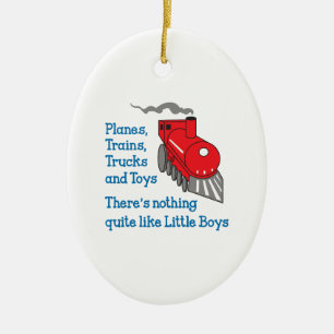LITTLE BOYS CERAMIC TREE DECORATION