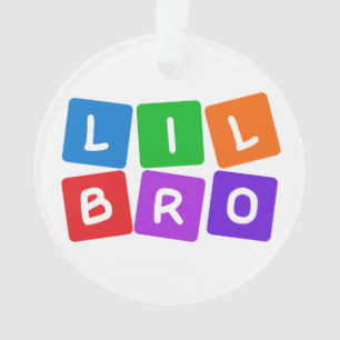 Little Bro custom ornament