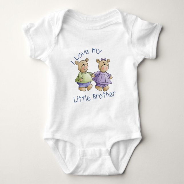 Little Brother Baby Bodysuit (Front)