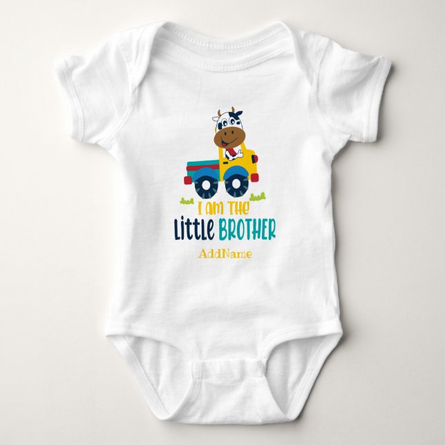 Little Brother Baby Bodysuit (Front)