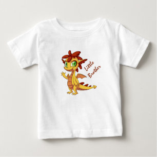 Little Brother Baby Fine Jersey T-Shirt/Dragon T-Shirt