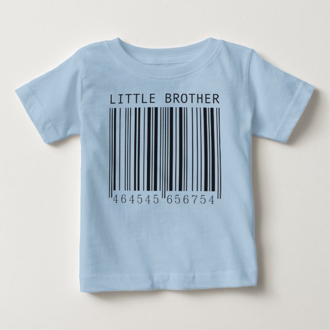 Little Brother Barcode T-Shirt (Front)