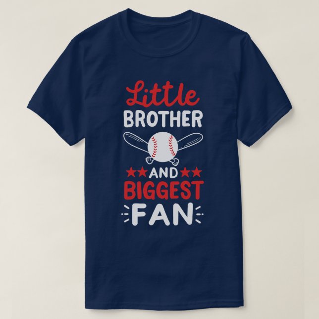 Little Brother Baseball T-Shirt (Design Front)