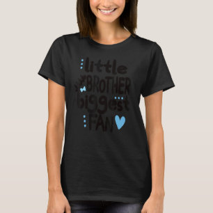 Little Brother Biggest Fan Proud Rowing Brother T-Shirt
