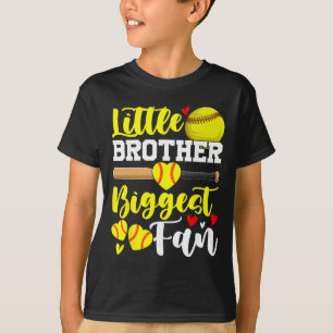 Little Brother Biggest Fan Softll, Softll Boys _2 T-Shirt