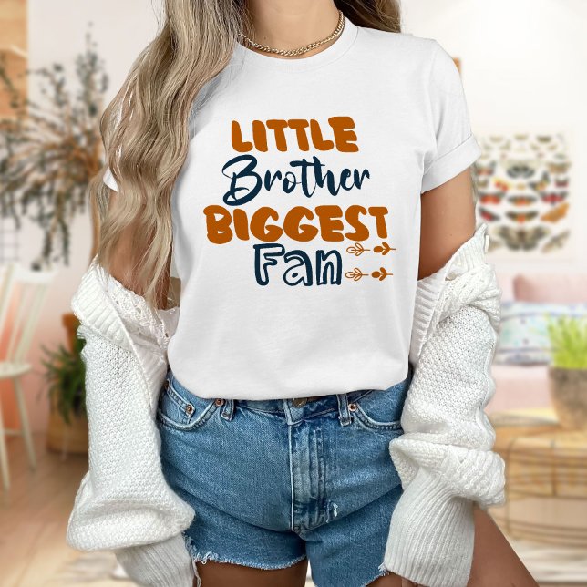 Little Brother Biggest Fan T-Shirt (Creator Uploaded)