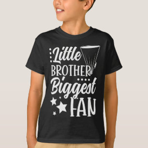 Little Brother Cheer Brother Of A Cheerleader Brot T-Shirt