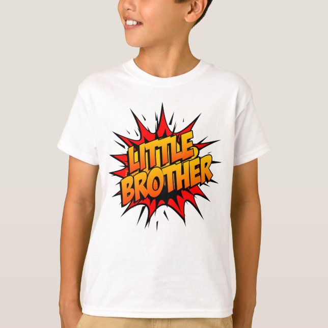 Little Brother Comic Book T-Shirt (Front)